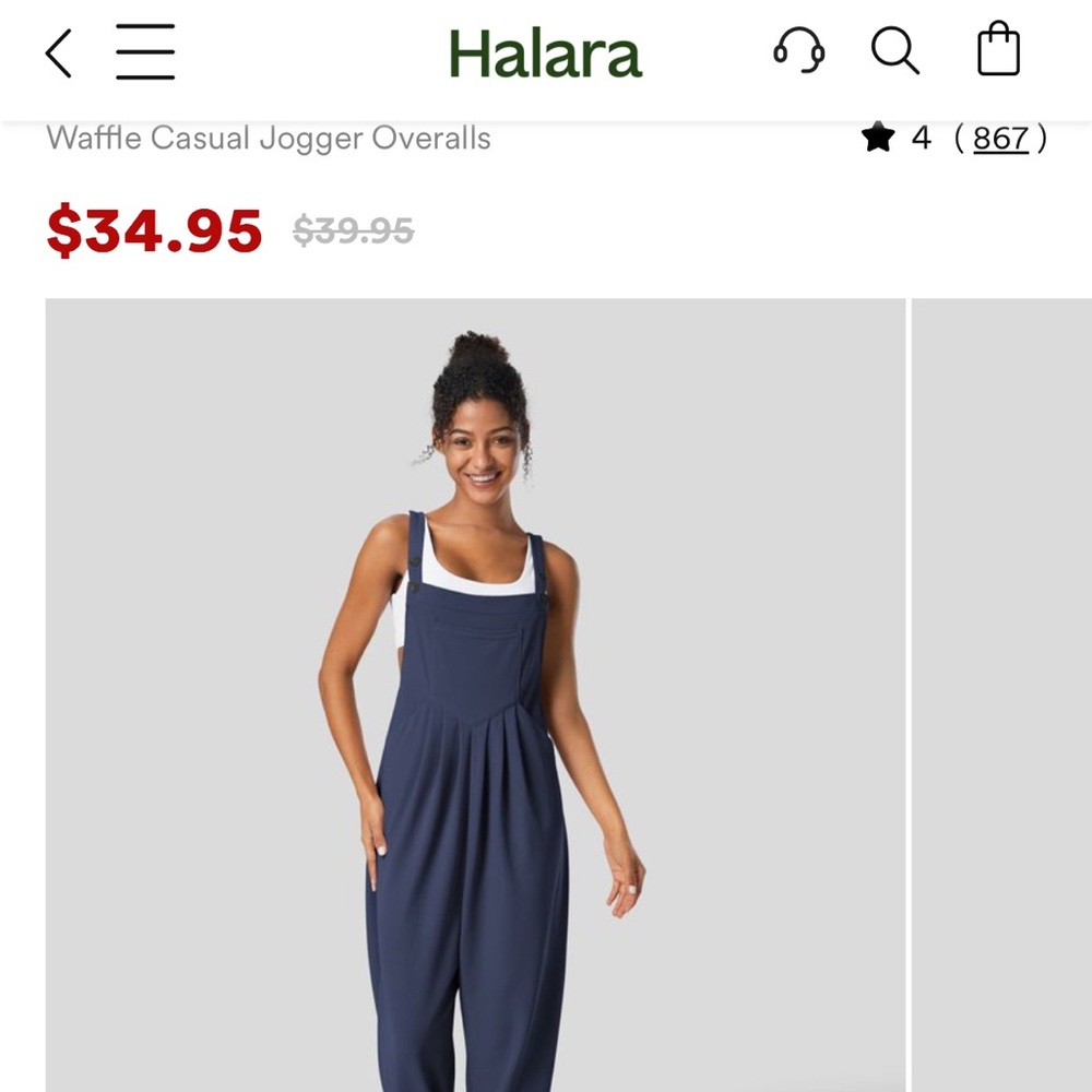 Halara jumpsuit.